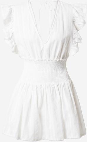 Designers Remix Letní šaty 'Iris' – bílá: přední strana