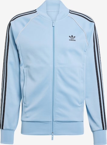 ADIDAS ORIGINALS Кофта на молнии 'Adicolor Classics Sst' в Синий: спереди