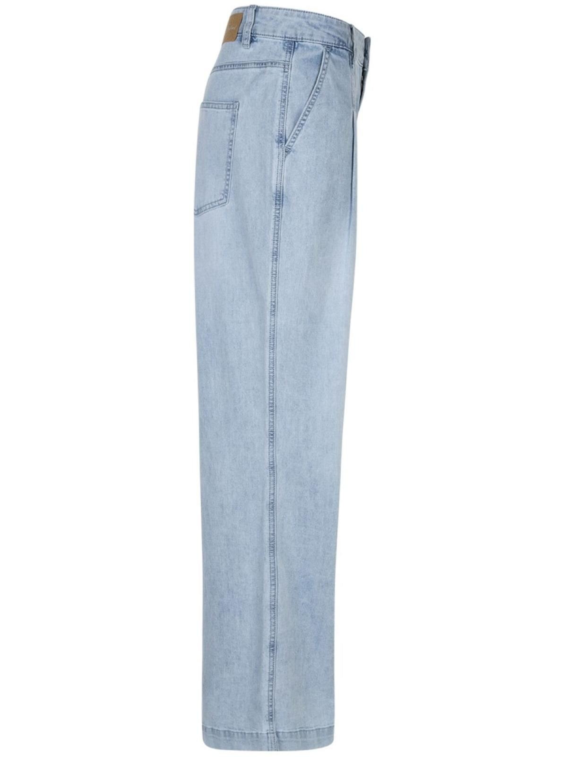 Red Button Regular Jeans 'Red Button Chrissy pleats' in Blauw