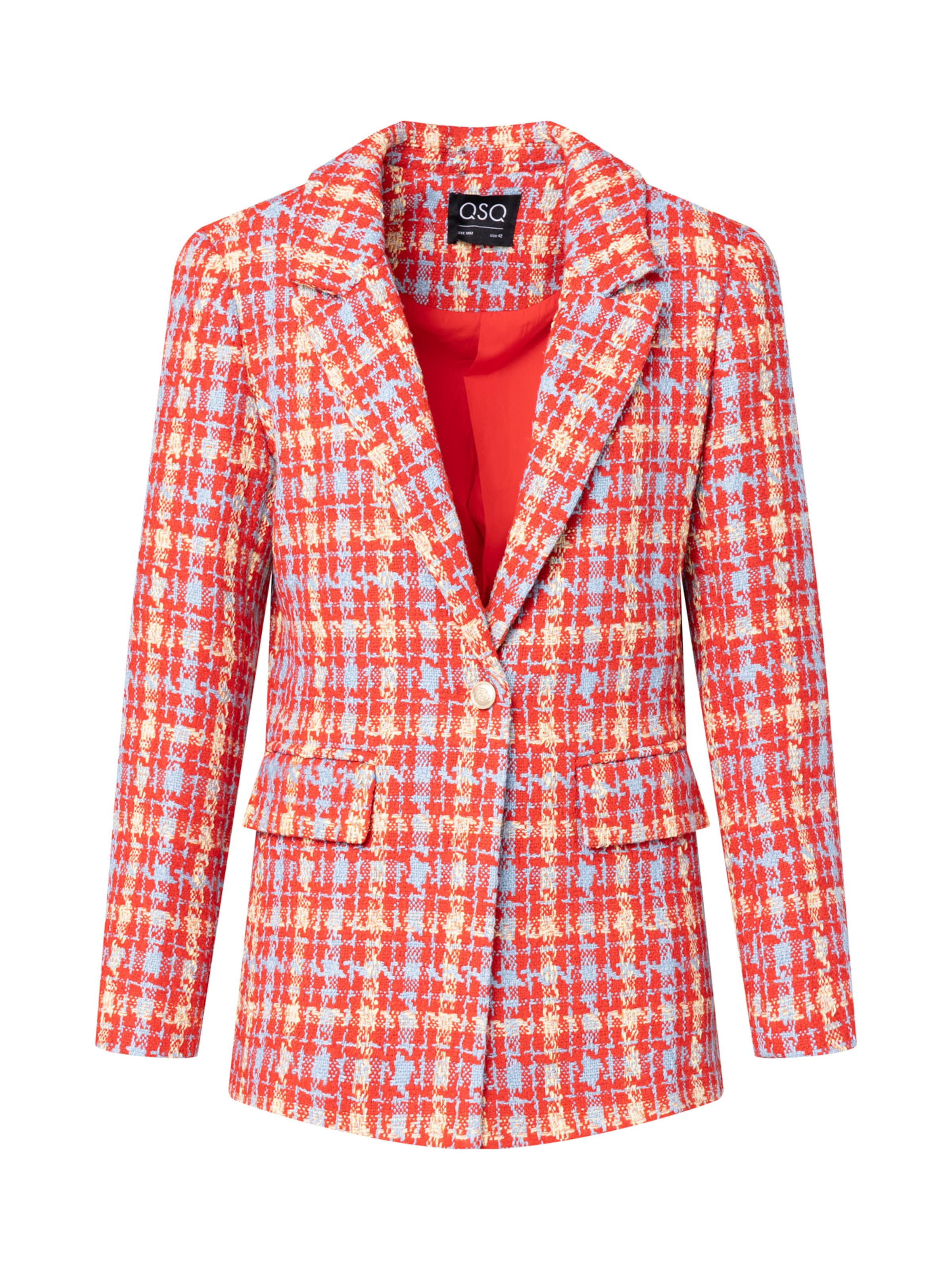 sarkans Quiosque Žakete: no priekšpuses