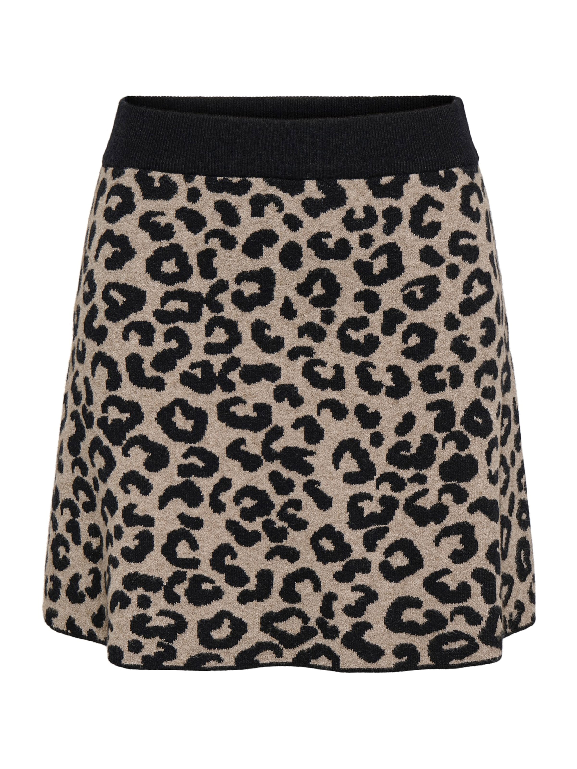 ONLY Falda 'ONLANNY' en beige moteado / negro, Vista del producto