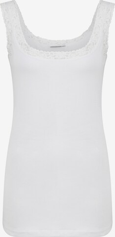 Fransa Top 'Zaganic 4' in White: front