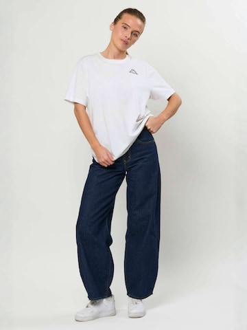 KAPPA Regular Fit Skjorte ' KMLogo Cafers ' i hvid