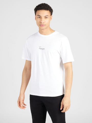 T-Shirt 'TOBI' JACK & JONES en blanc