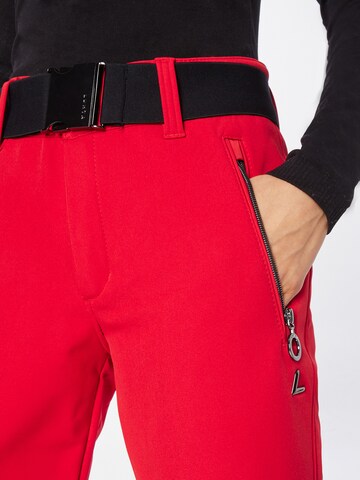 LUHTA Regular Sports trousers 'JOENTAUS' in Red