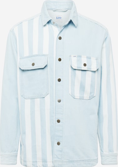 Lee Chemise en bleu pastel / blanc, Vue avec produit