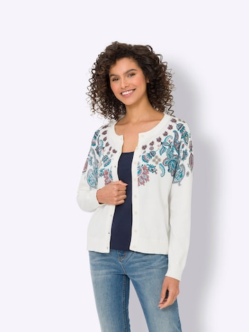 heine Cardigan i beige: forside