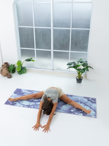 woodsandwaves Mat 'Batik Balance' in Blauw