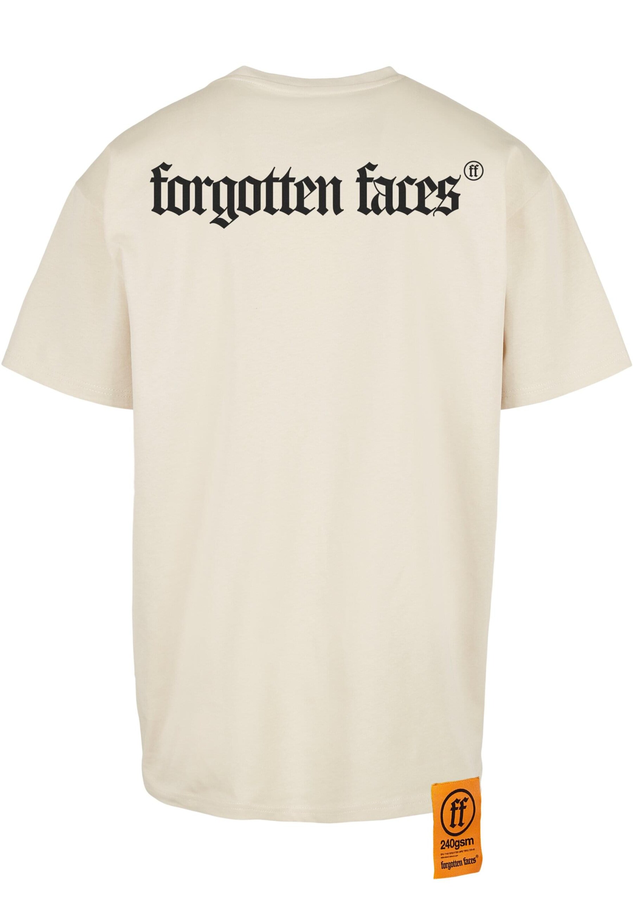 T-Shirt 'Legacy' Forgotten Faces en beige