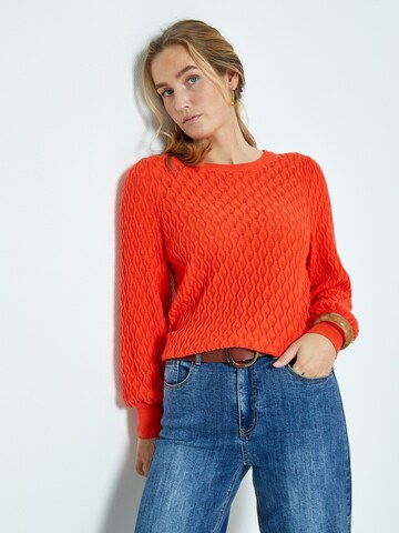 Pull-over 'Rosalia' Peppercorn en orange