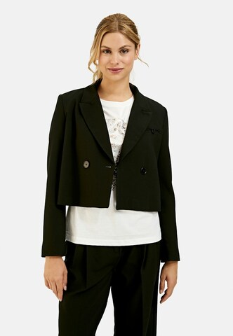 Blazer Smith&Soul en noir : devant