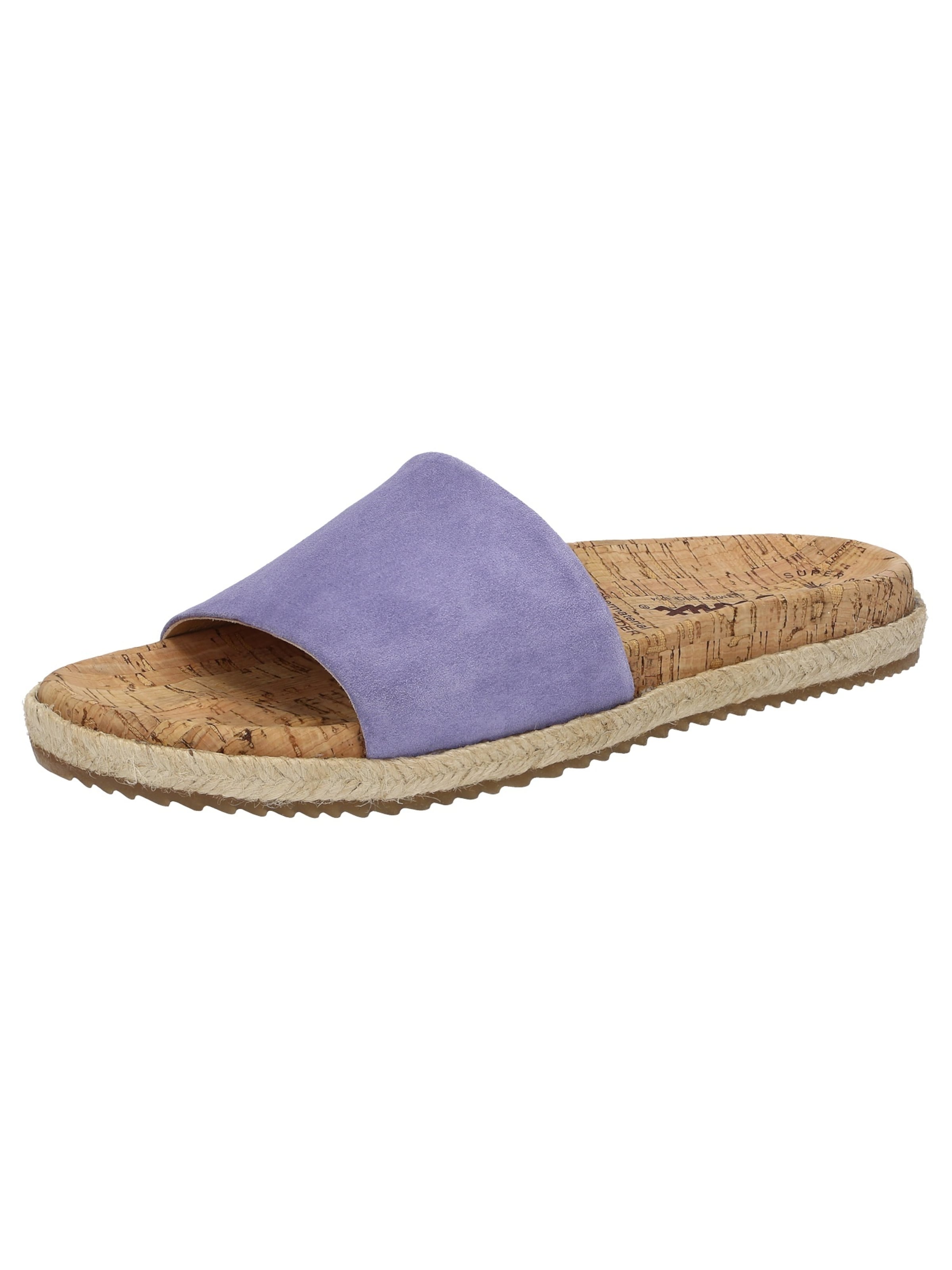 SIOUX Pantolette 'Aoriska-700' in Lila: Vorderseite