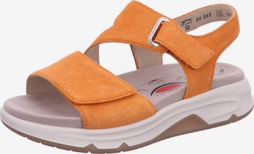 Sandales 'Sandalette Damen 66.885 43 Echtleder in beige' Gabor Comfort en beige : devant