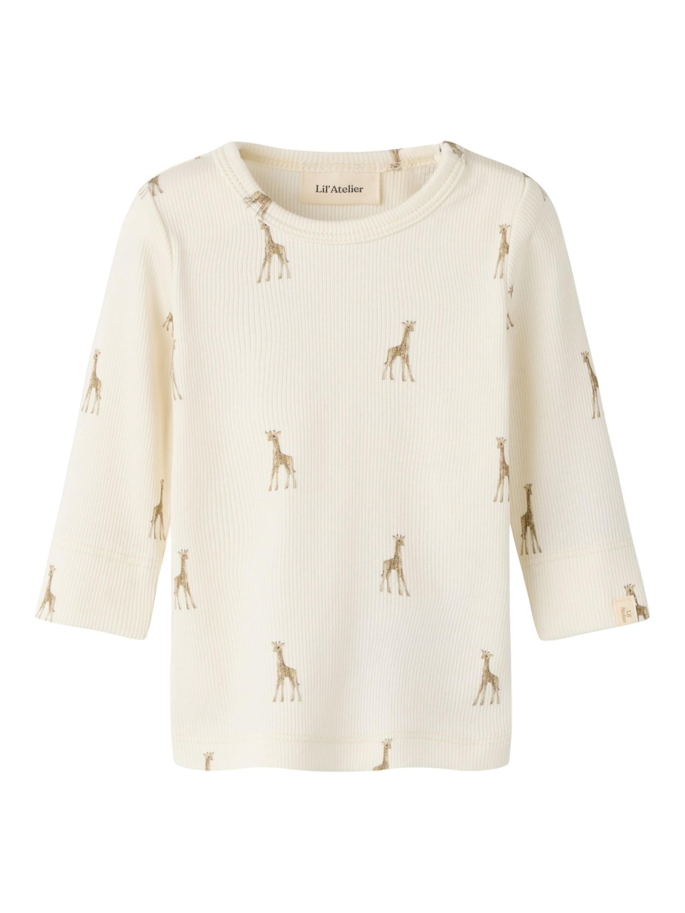 Maglietta di Lil'Atelier in bianco: frontale
