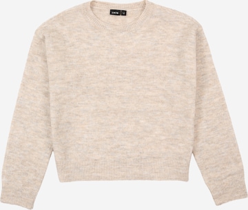 LMTD Svetr 'NLFLODET' – béžová: přední strana