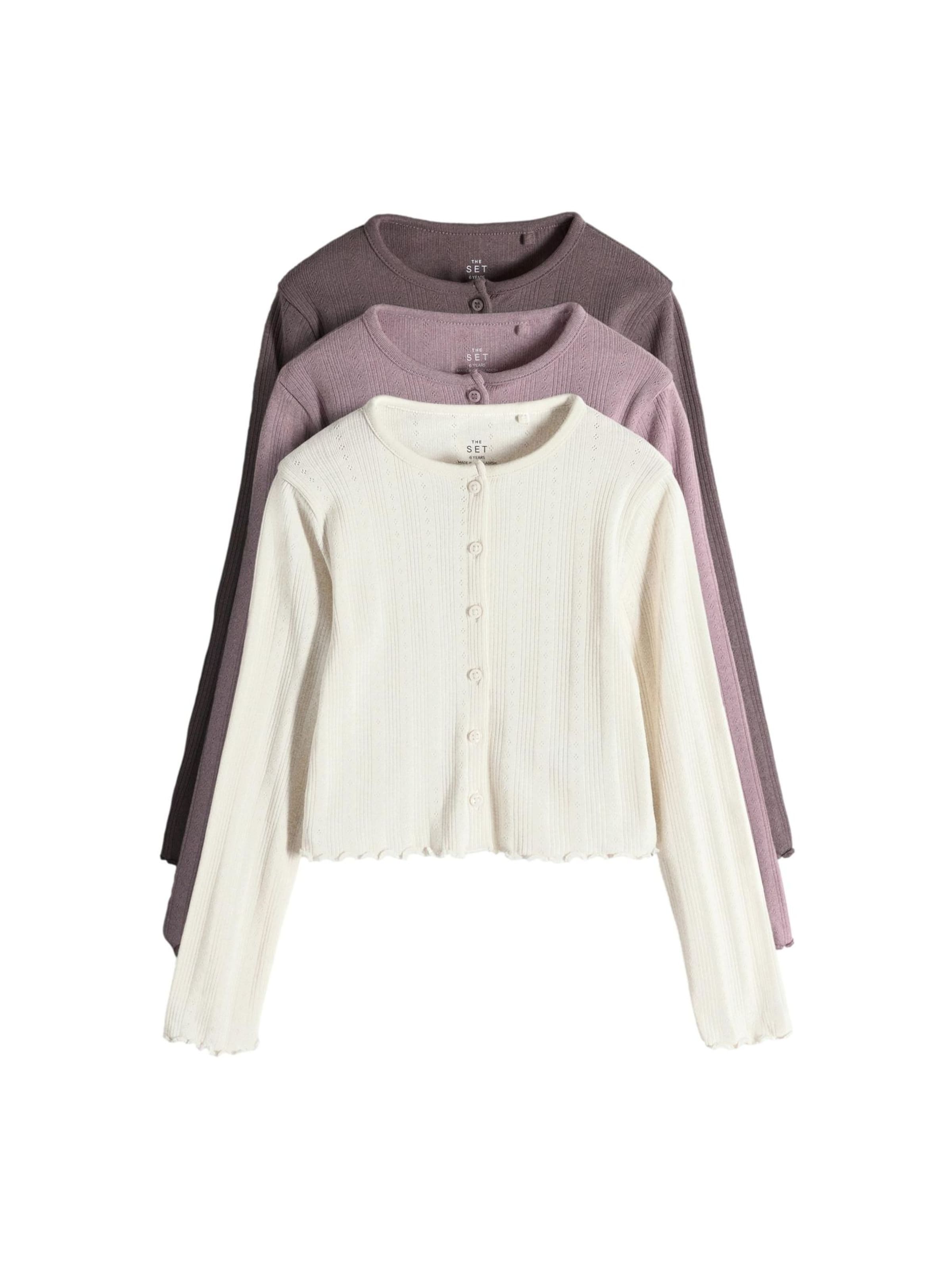 The Set Cardigan i beige: forside
