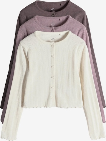 The Set Neuletakki värissä beige: etupuoli