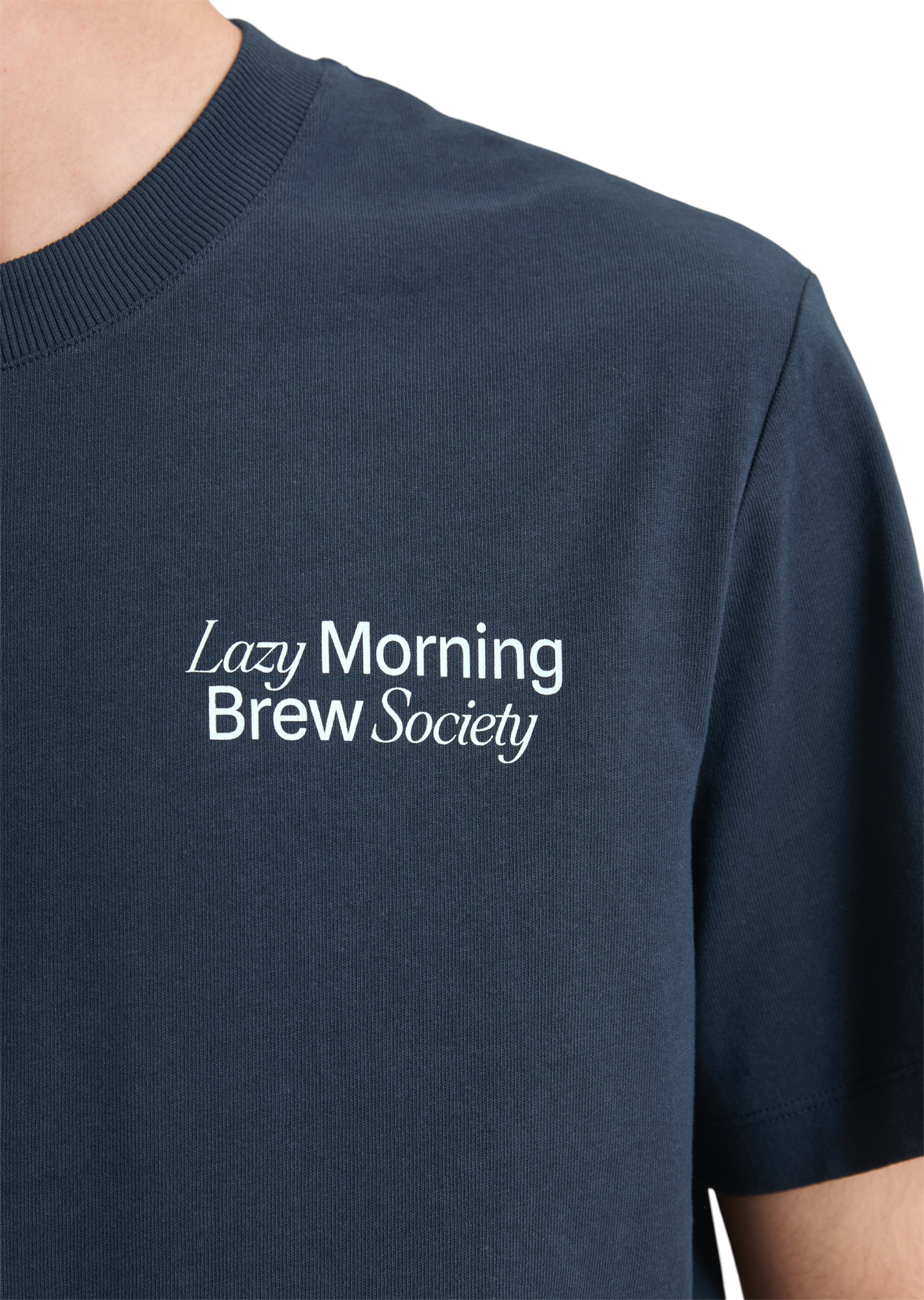 Marc O'Polo DENIM T-Shirt in Blau