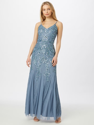 Sistaglam Evening Dress 'MAE' in Blue: front