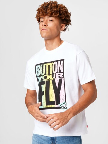 LEVI'S ® Shirt 'Vintage Fit Graphic Tee' in White: front