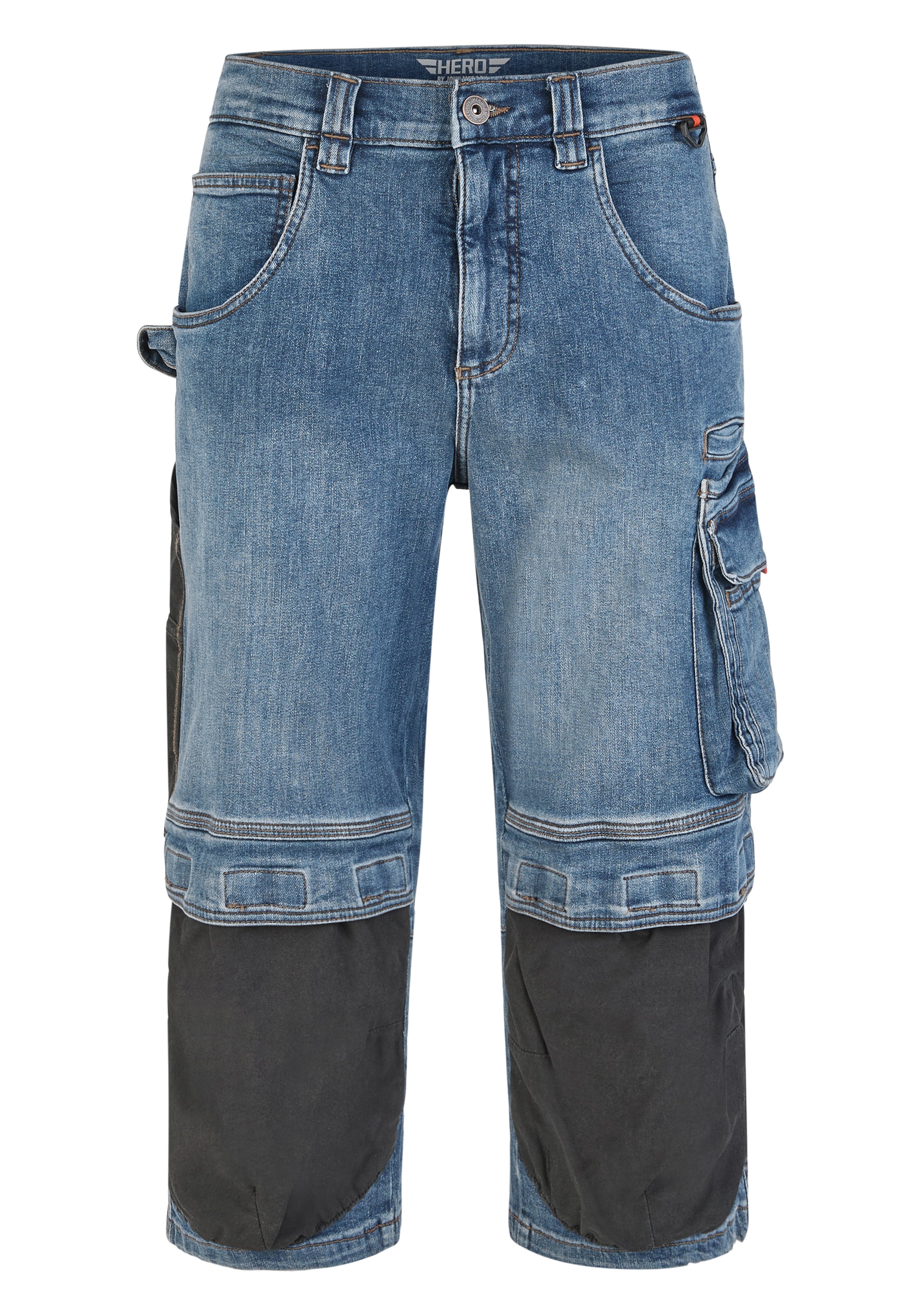 Regular Jeans cargo 'MARLOW' Hero en bleu : devant