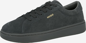 HUGO Rövid szárú sportcipők 'Neston' - szürke: elől