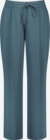 GERRY WEBER regular Παντελόνι με τσάκιση σε μπλε: μπροστά