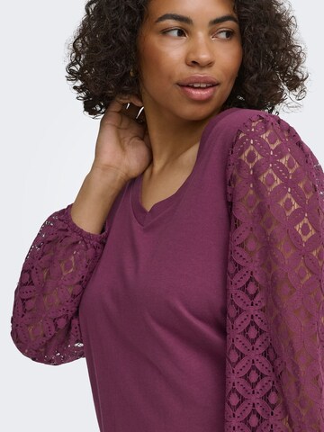 ONLY Carmakoma Blouse 'CAREffie' in Rood