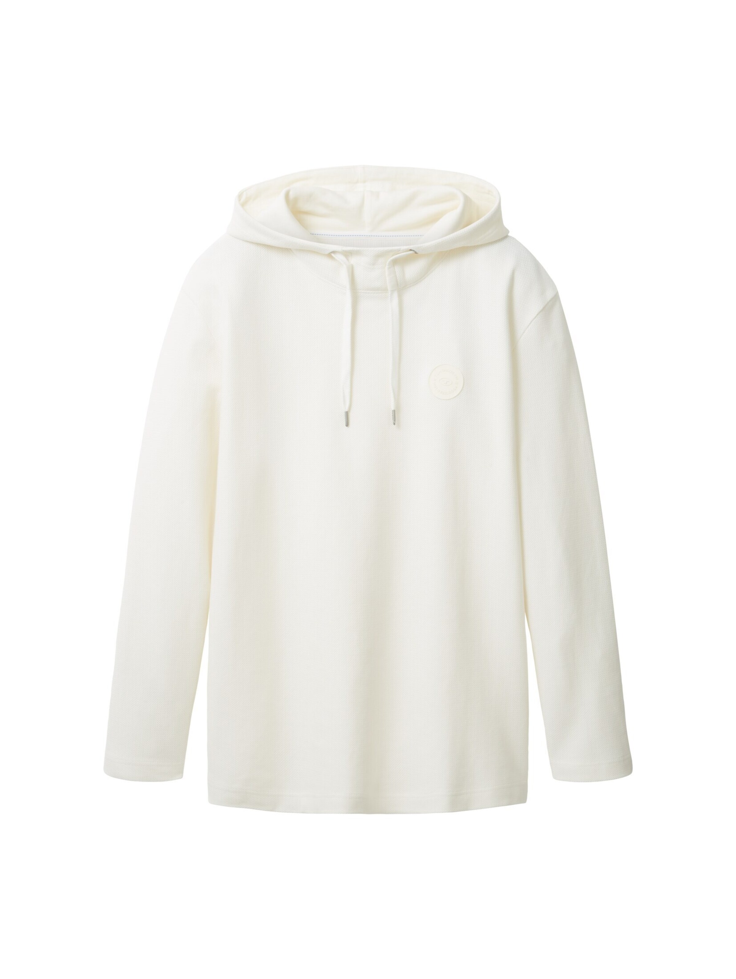 Hooded white t shirt sale