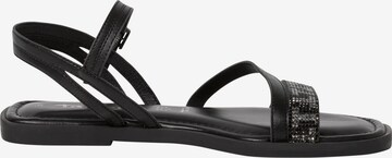 TAMARIS Strap Sandals in Black