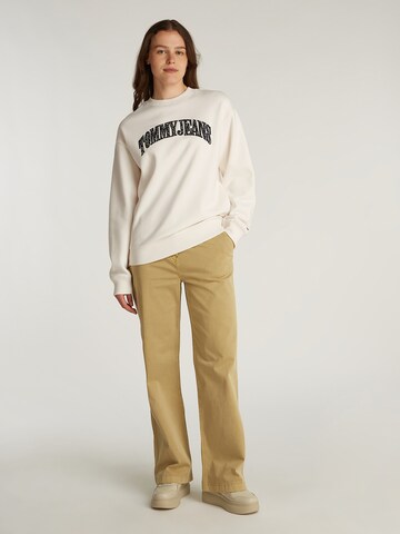 Tommy Jeans Sweatshirt in Weiß