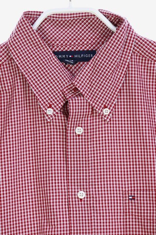 TOMMY HILFIGER Button-down-Hemd L in Rot