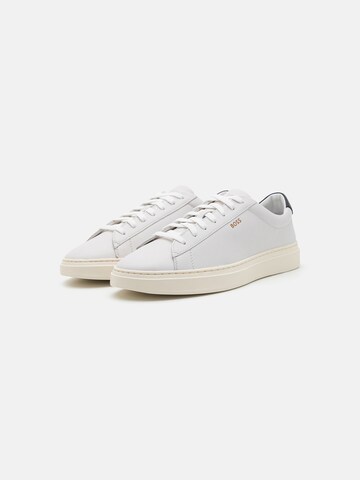 Baskets basses 'Kieran' BOSS en blanc
