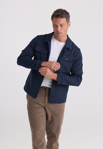 Felix Hardy Between-Season Jacket in Blue