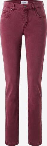 Angels Slimfit Jeans in Rood: voorkant