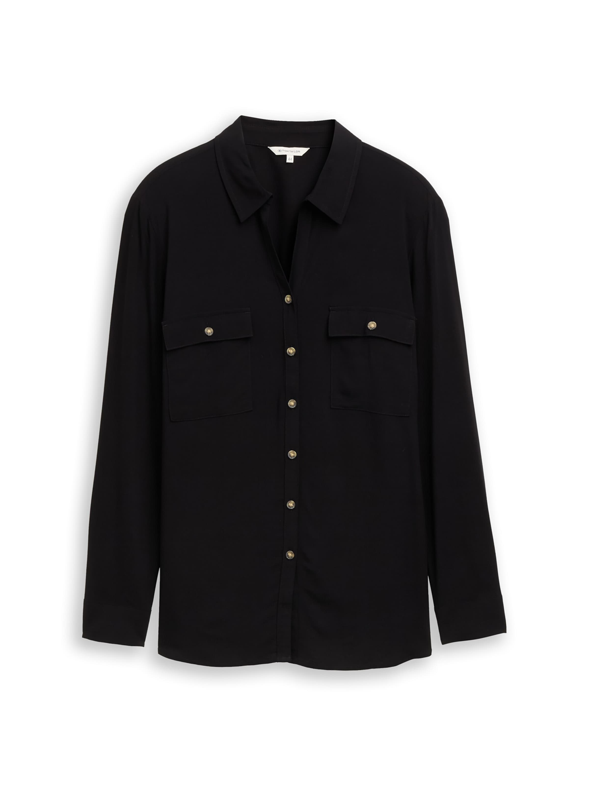 Tom Tailor Women + Bluza | črna barva, Prikaz izdelka