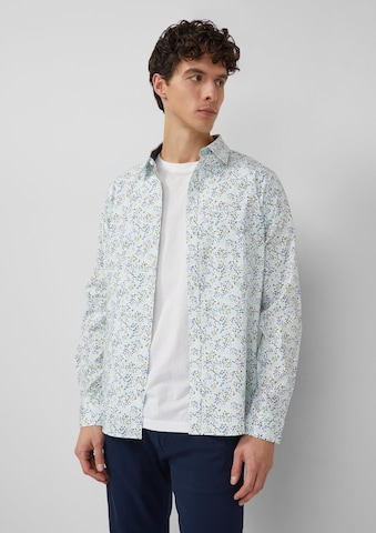 Coupe slim Chemise s.Oliver en blanc : devant