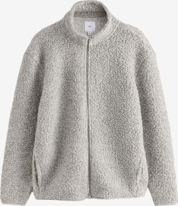 Next Fleecetakki värissä harmaa: etupuoli