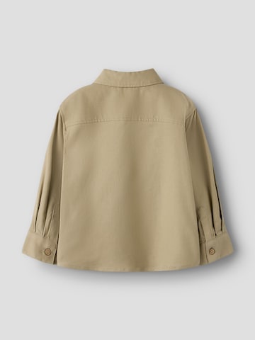 Lil'Atelier Comfort Fit Hemd in Beige