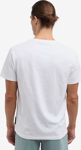 T-Shirt 'BUCK' BRUNO BANANI en blanc