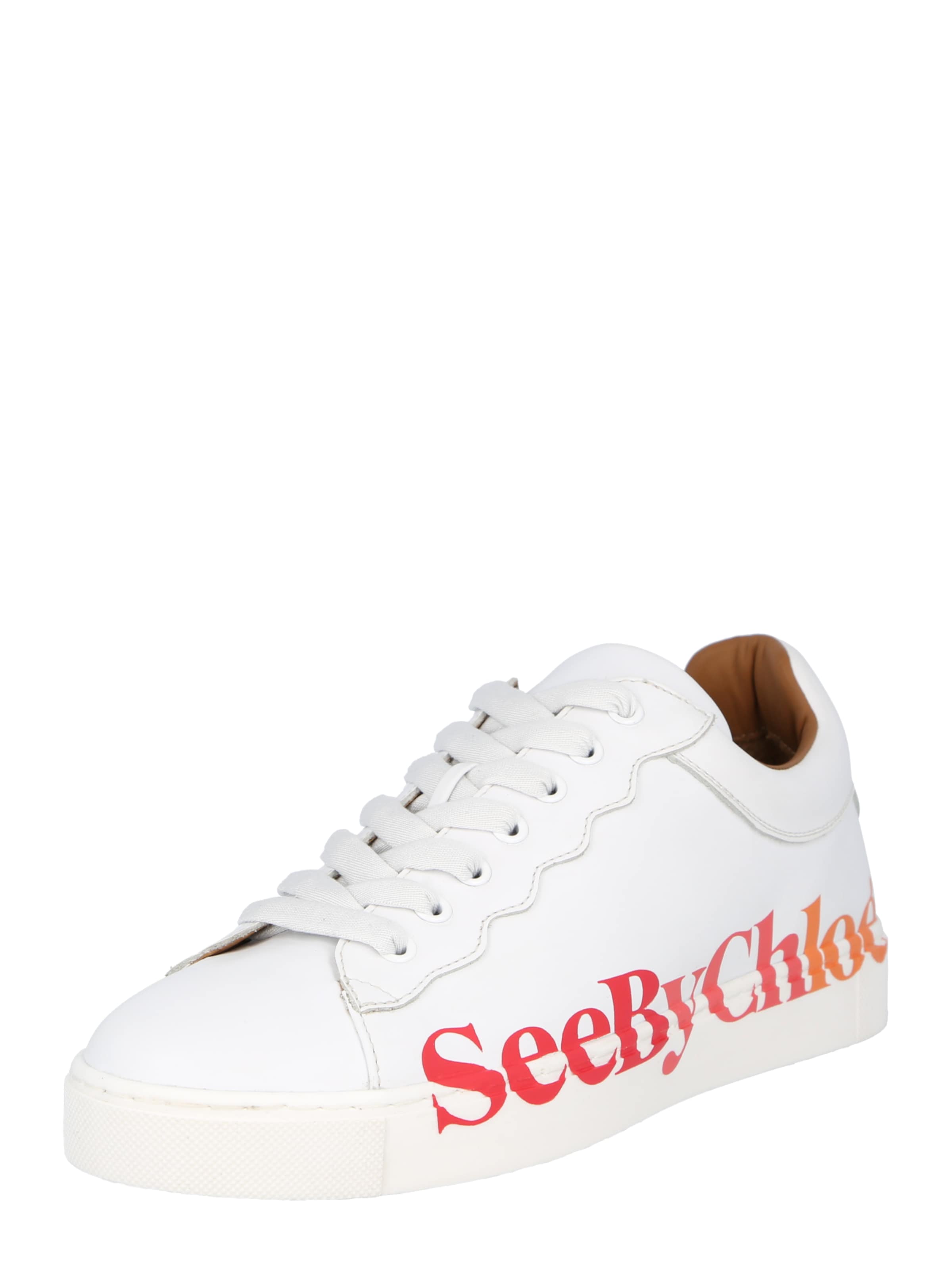 Sneakers Donna See by Chloé Sneaker Essie in Bianco 