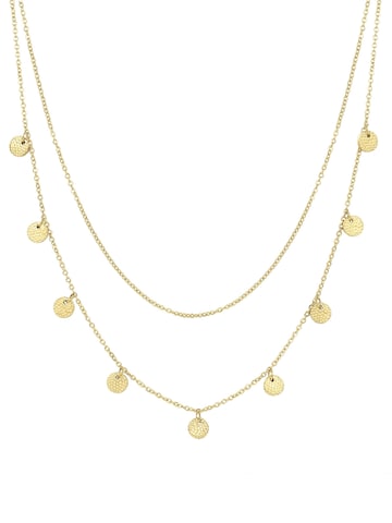 Hey Happiness Necklace 'Texture' in Gold