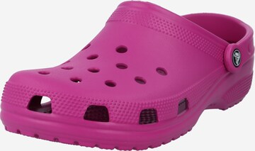 Crocs Clogs in Pink: front