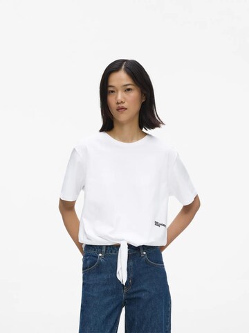 KARL LAGERFELD JEANS - Camiseta en blanco: frente