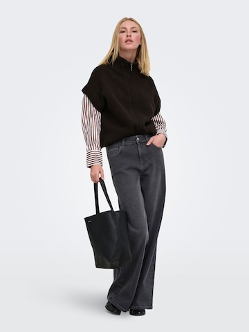 Wide leg Jeans di JDY in grigio: frontale