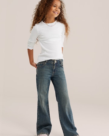 WE Fashion - Camiseta en blanco