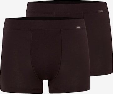 Hanro Boxershorts 'Natural Function' in Schwarz: Vorderseite