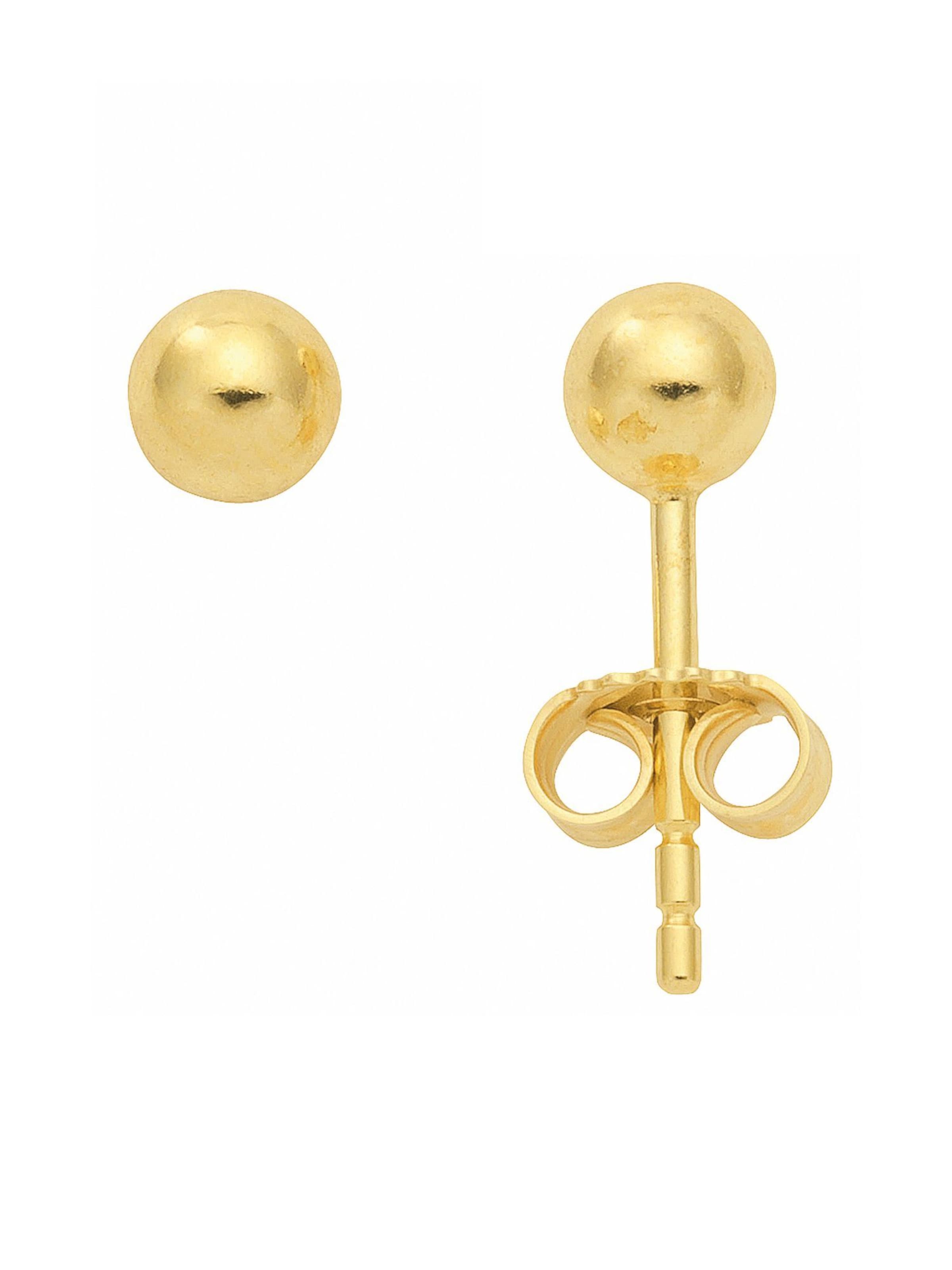 Adelia´s Ohrringe in Gold: Vorderseite