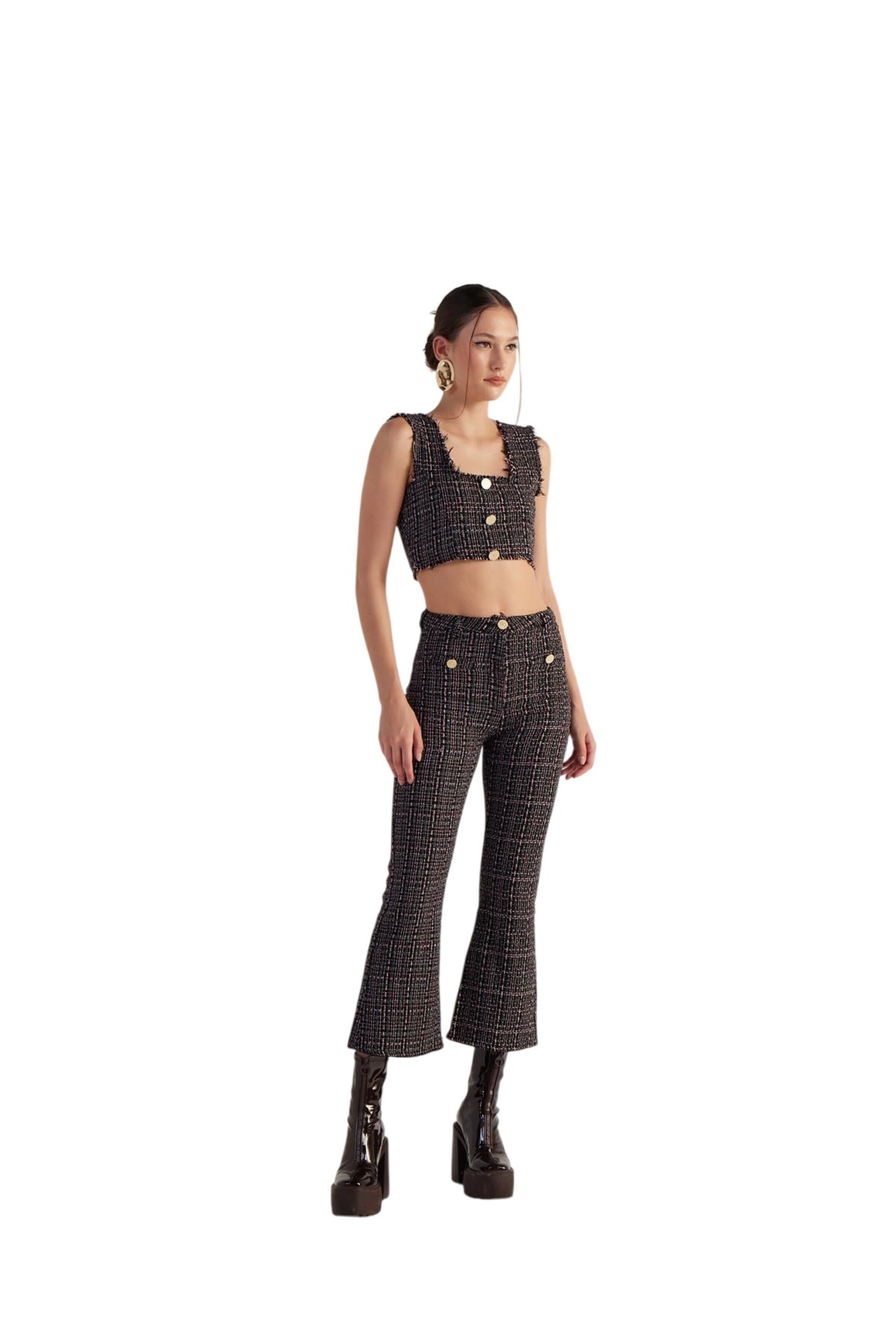 HOLLY LOLLY Top in Schwarz