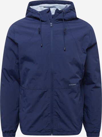 Veste mi-saison 'TAMPER' JACK & JONES en bleu : devant